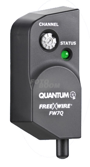 QTFW7Q Receptor FREEXWIRE 7Q para FLASH T5 D-R