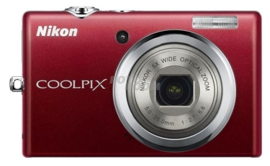 S-570 Coolpix Roja+ SD-2GB + Estuche Nikon
