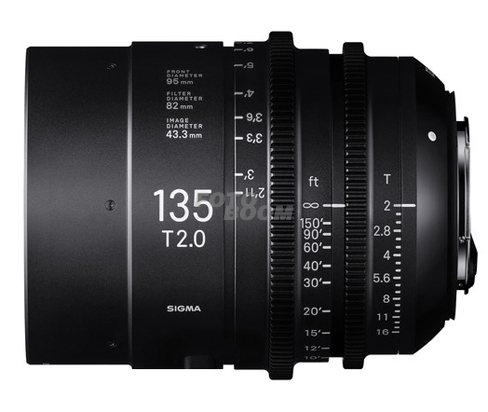 135mm T/2 Prime FF Canon EF