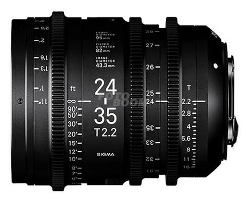 24-35mm T/2.2 Zoom FF FL Canon
