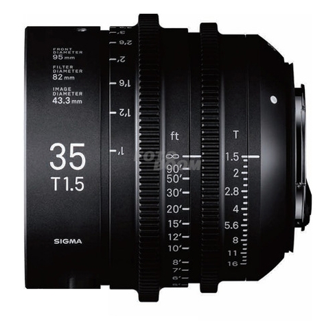 35mm T/1.5 Prime FF Canon EF