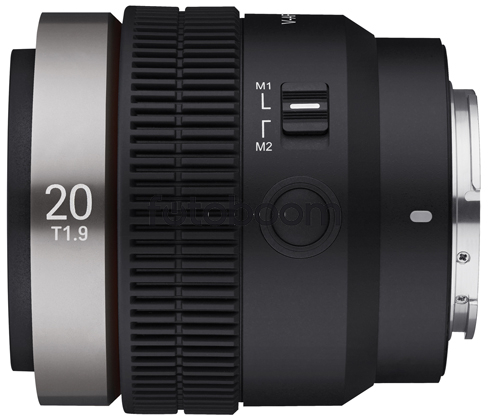 20mm T1.9 V-AF Sony E