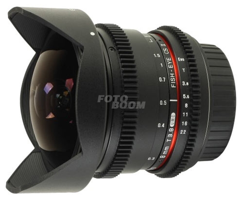 8mm f/3.8 VDSLR CSII Canon M