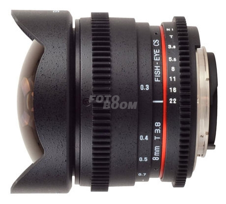 8mm f/3.8 VDSLR CSII Pentax