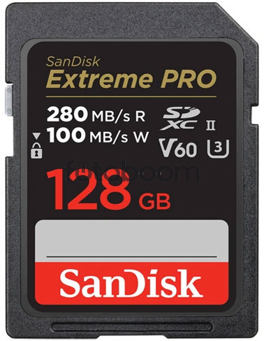 Secure Digital EXTREME PRO SDXC 128GB V60 280MB/s