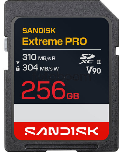 Secure Digital Extreme PRO SDXC 256GB V90 304MB/s
