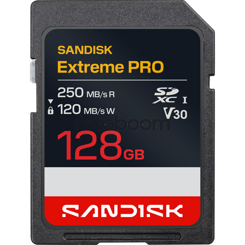 Secure Digital EXTREME PRO SDXC 128GB V30 250MB/s