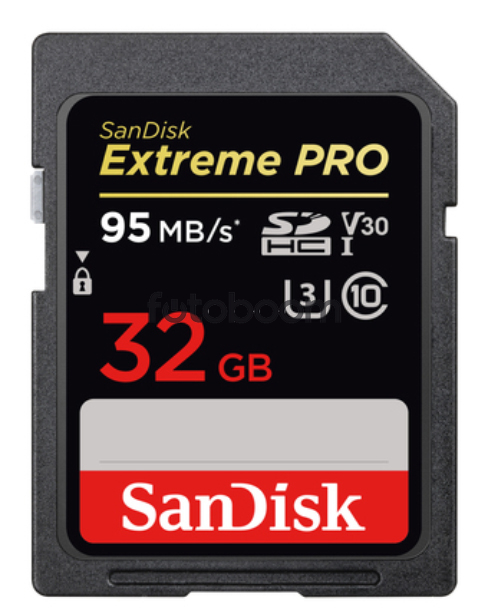 EXTREME PRO SDXC 32Gb V30 95Mb/s