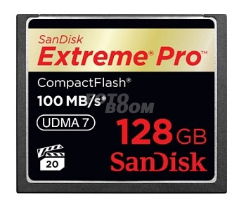 CompactFlash EXTREME Pro 128Gb 100MB/s