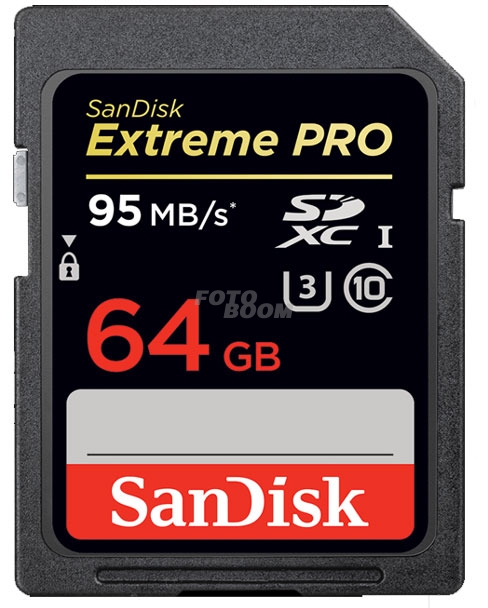 Secure Digital EXTREME PRO SDXC 64Gb V30 95MB/s