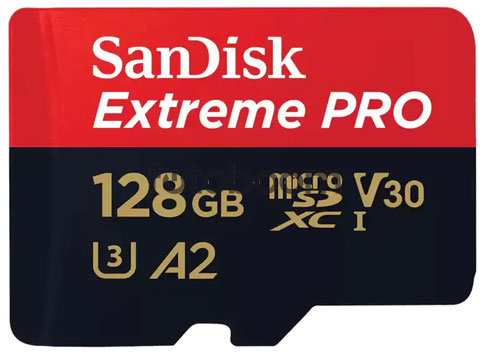 Micro SDXC EXTREME PRO 128GB 200Mb/s