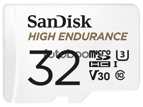 Micro SDXC HIGH ENDURANCE 32GB V30 100 Mb/s