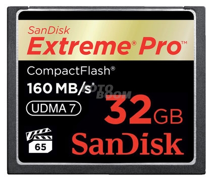 CompactFlash EXTREME Pro 32Gb 160Mb/s