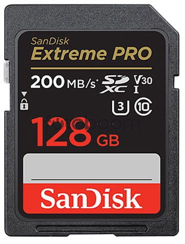 Secure Digital EXTREME PRO SDXC 128GB V30 200MB/s