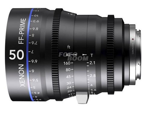 50mm f/2.1 Xenon FF-Prime Montura Canon EF