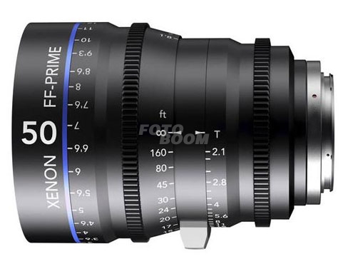 50mm f/2.1 Xenon FF-Prime Montura Sony E