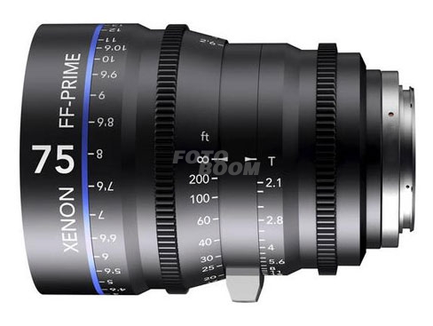 75mm f/2.1 Xenon FF-Prime Montura Sony E