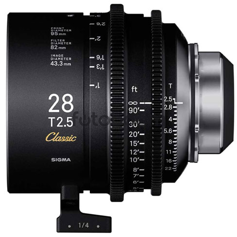 28mm T/2.5 Prime Classic FF (i-PL)