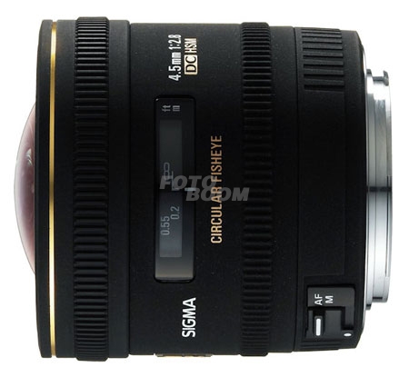 4,5mm f/2,8EX HSM DC Circular Fisheye Canon
