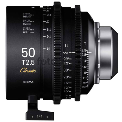 50mm T/2.5 Prime Classic FF (i-PL)