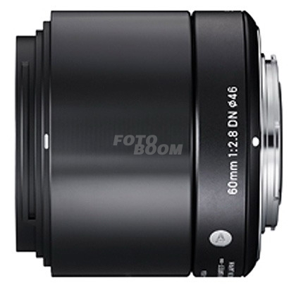 60mm f/2,8 DN (A) Sony Negro