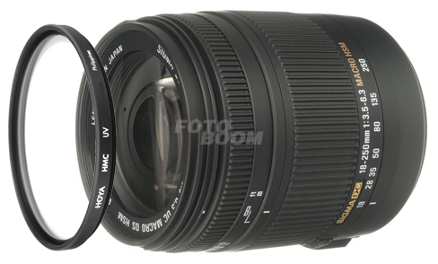18-250mm f/3.5-6.3 DC OS HSM Macro Canon + UV (O) HMC 62mm
