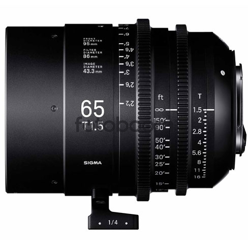 65mm T/1.5 Prime High Speed FF F/CE (Canon EF)
