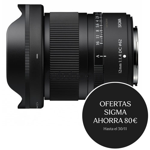 12mm f/1.4 DC Contemporary Fuji X + 80E CASHBACK SIGMA 65 YEARS