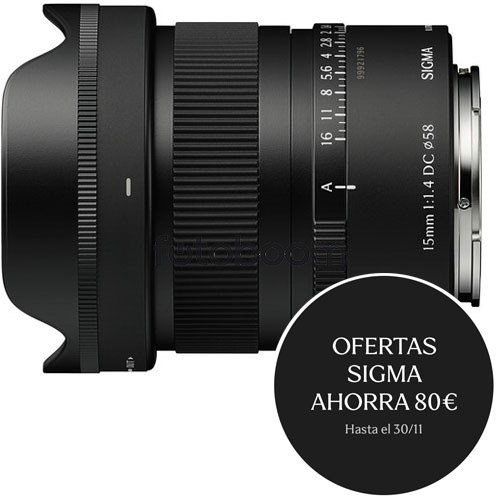 15mm F1.4 DC (C) Fuji X + 80E CASHBACK SIGMA 65 YEARS