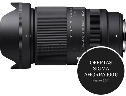 16-300mm f3.5-6.7 DC OS (C) Fuji X + 100E CASHBACK SIGMA 65 YEARS