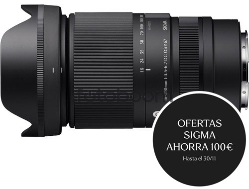 16-300mm f3.5-6.7 DC OS (C) L-Mount + 100E CASHBACK SIGMA 65 YEARS