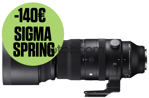 150-600mm f/5-6.3 (S) DG DN OS Sony E - Sigma Spring