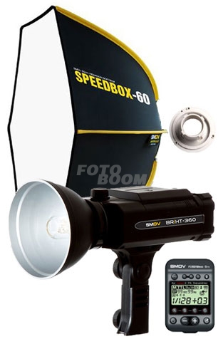 Briht 360 + Speedbox 60 + FlashWave 5TX Canon