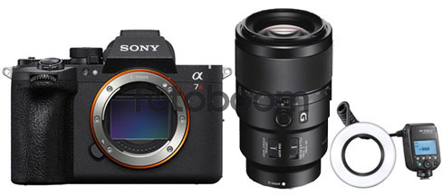 Alpha A7RVI + 90mm f/2.8 Macro + MF-R76S PLUS