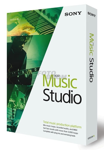 ACID Music Studio 10 Caja