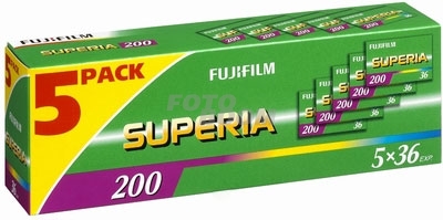 Superia 200 135/36 (1x5 Pack)