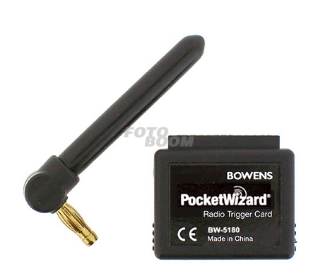 BW5180 Radio Trigger Set Tarjeta Powerwizard