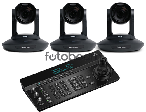 Kit 3x Visión+ 4KN 30x Negro + V-JOY+ AT Negro