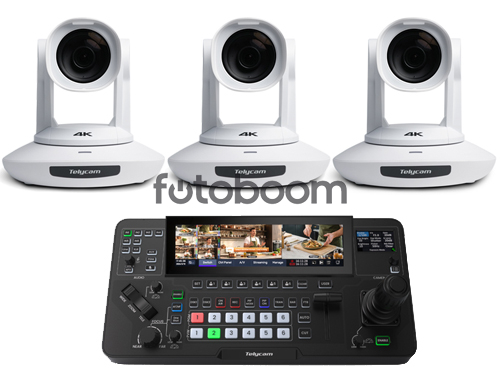 Kit 3x Visión+ 4KN 30x Blanco + Mix One