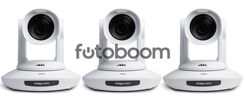 Kit 3x Visión+ 4KN 30x Blanco