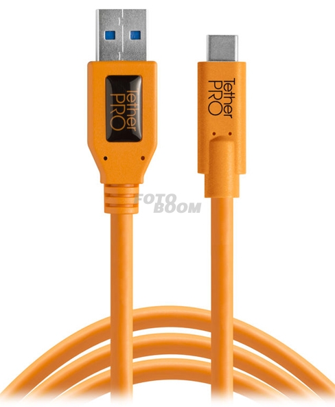 TetherPro USB 3.0 a USB-C Naranja