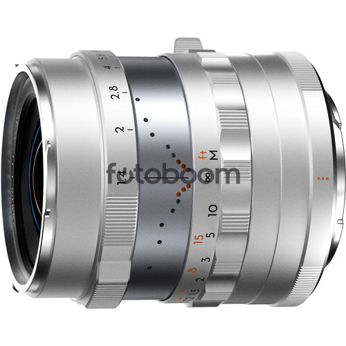 Simera 28mm f1.4 para Fujifilm X Mount- Plata