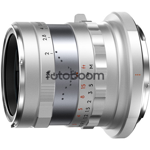 Simera 35mm f1.4 para Nikon Z Mount- Plata