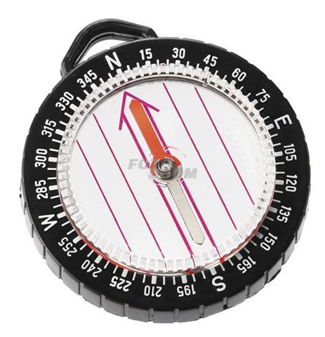 Brujula Compass-magnifier