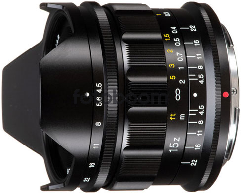 15mm f/4.5 Super Wide Heliar Aspherical III Negro Nikon Z