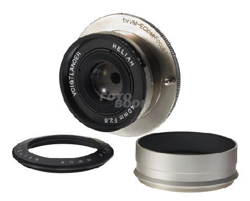 40mm f/2,8 VM Plata + Adaptador VM-E