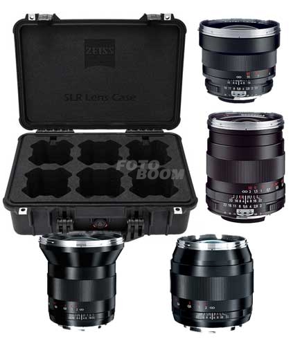 Kit 4 Lentes Canon EF + Maleta