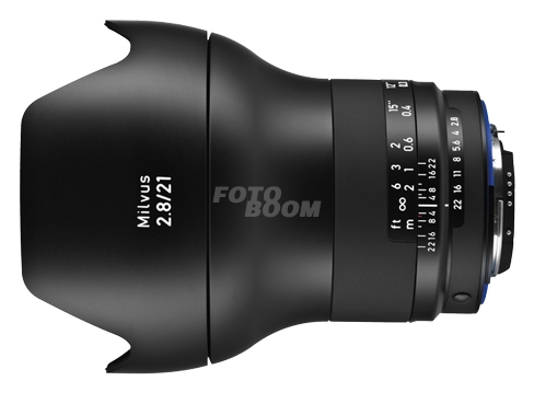 21mm f/2.8 ZF.2 Milvus Nikon + Zeiss UV 82mm