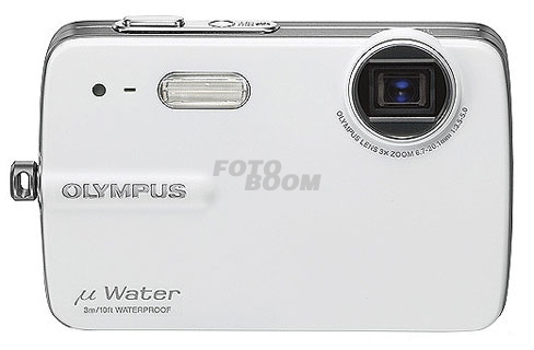 Mju 550 Waterproof Blanca + XD-1GB + Estuche Olympus