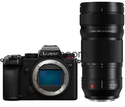 LUMIX S5 + 70-200mm f/4 OIS S Pro